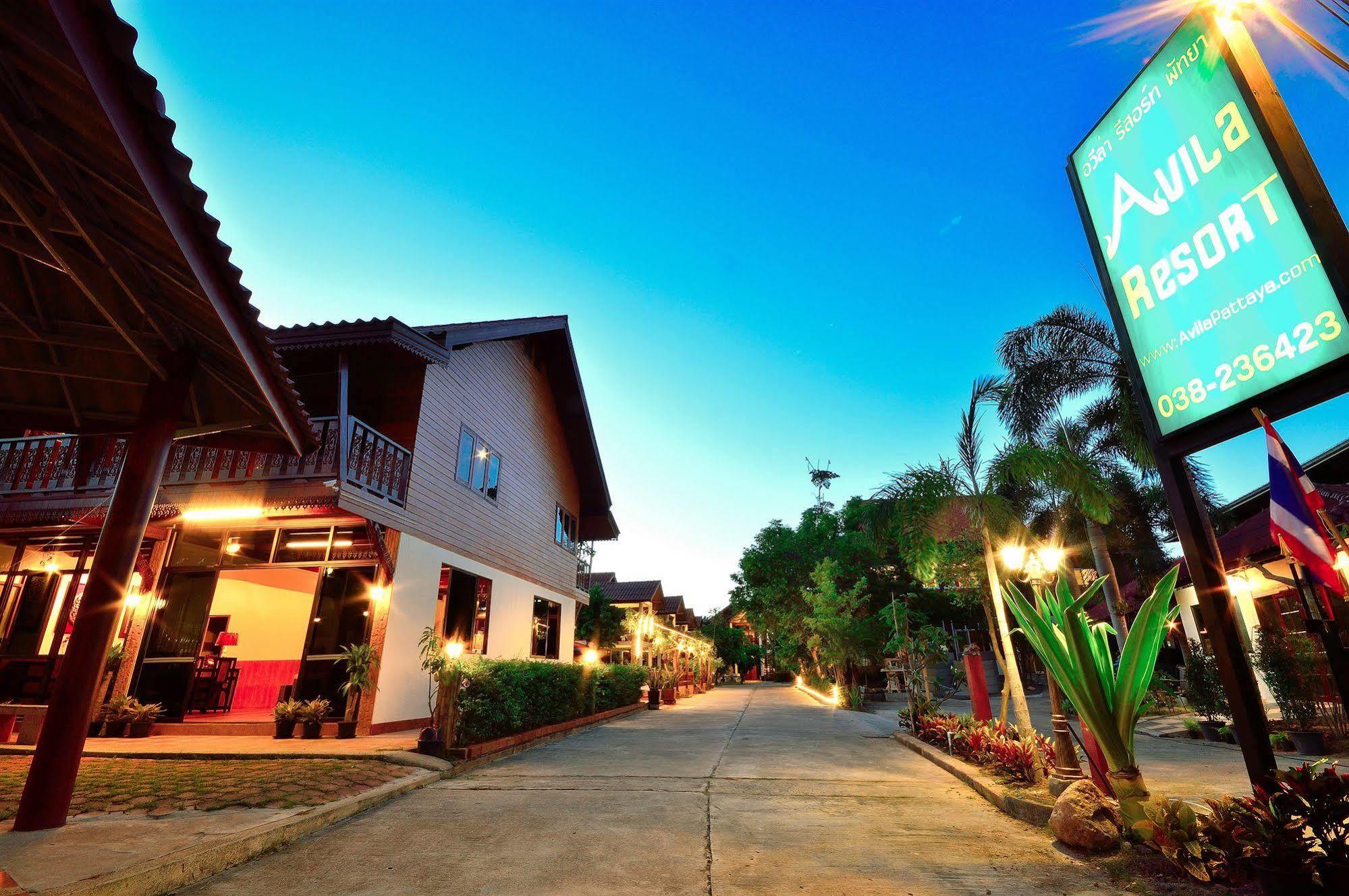 Avila Resort Pattaya Exterior foto